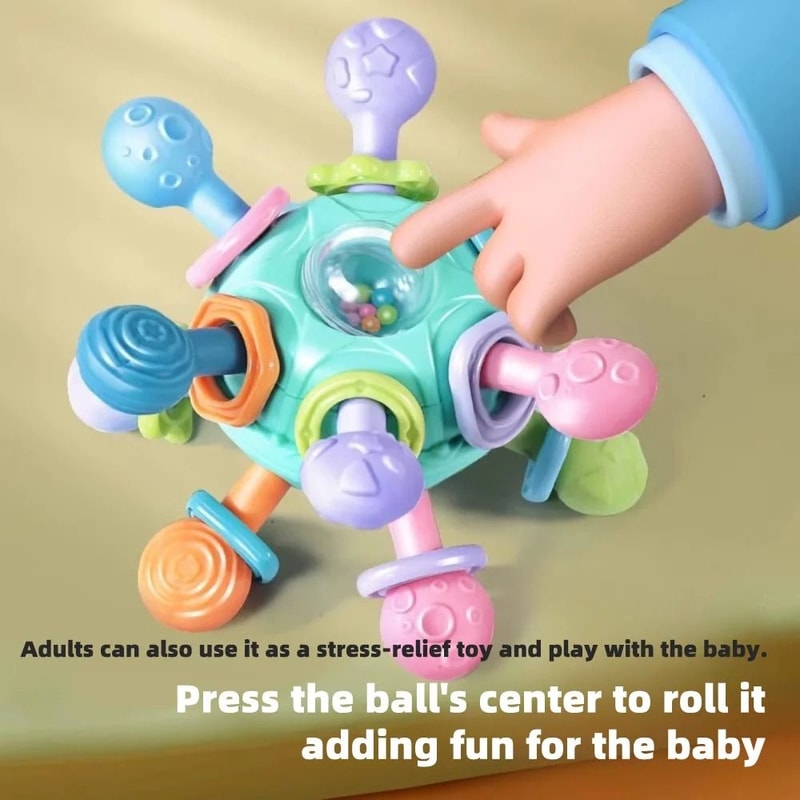 Manhattan Orbit Sensory Teether Ball 1