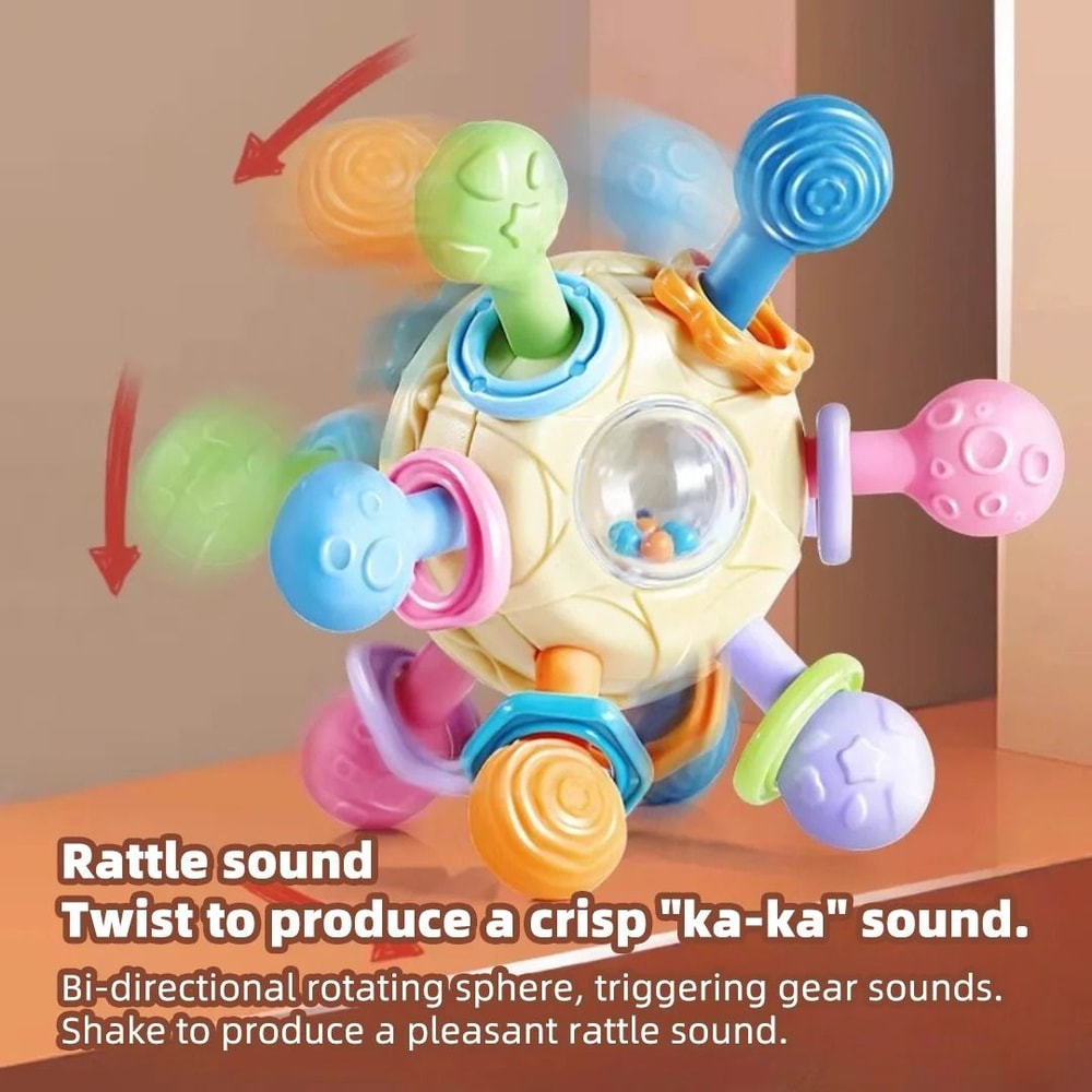 Manhattan Orbit Sensory Teether Ball 2