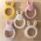 Elite Cottontail Comfort Silicone Rabbit Teether 0
