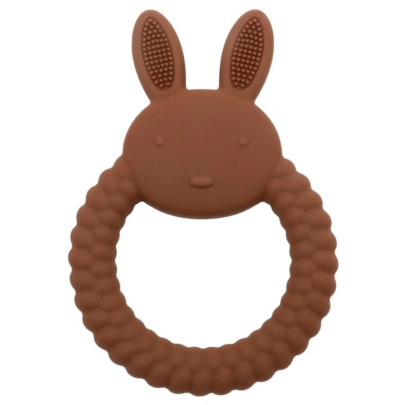Elite Cottontail Comfort Silicone Rabbit Teether 8