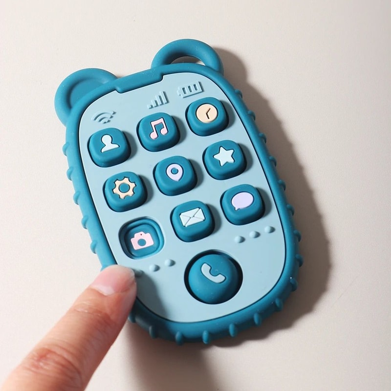 SmartSoothe Silicone Phone Teether 3