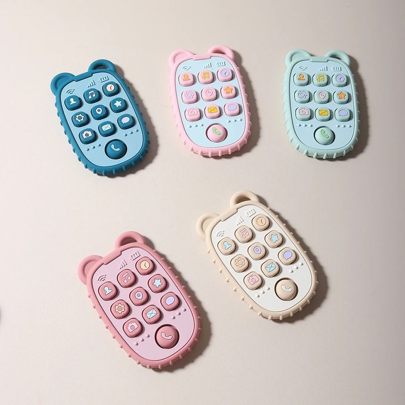 SmartSoothe Silicone Phone Teether 5