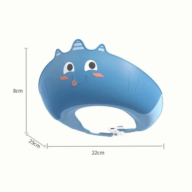Soft SplashGuard Adjustable Baby Bath Visor 3