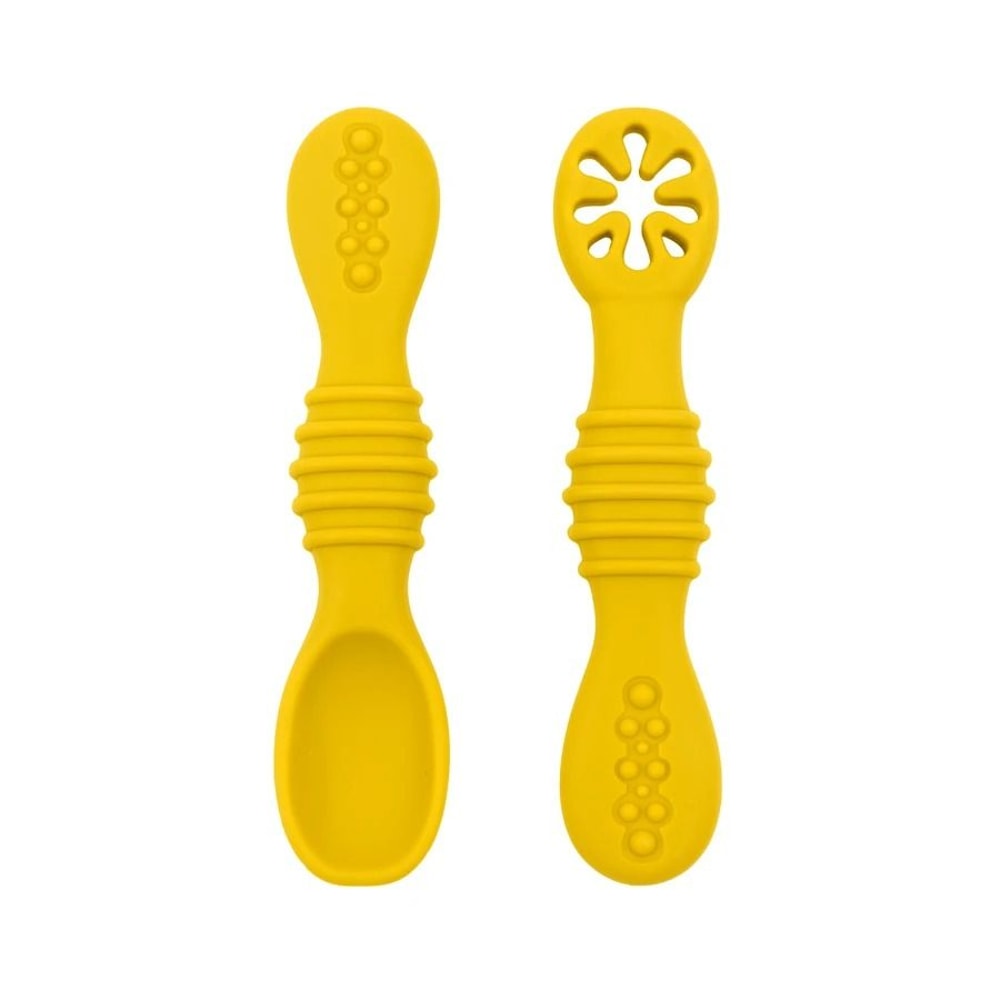 SoftTouch Silicone Baby Spoon Fork Set 10