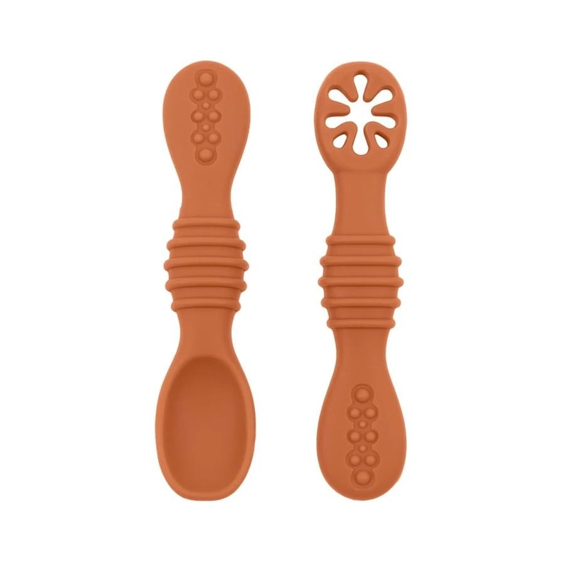 SoftTouch Silicone Baby Spoon Fork Set 6