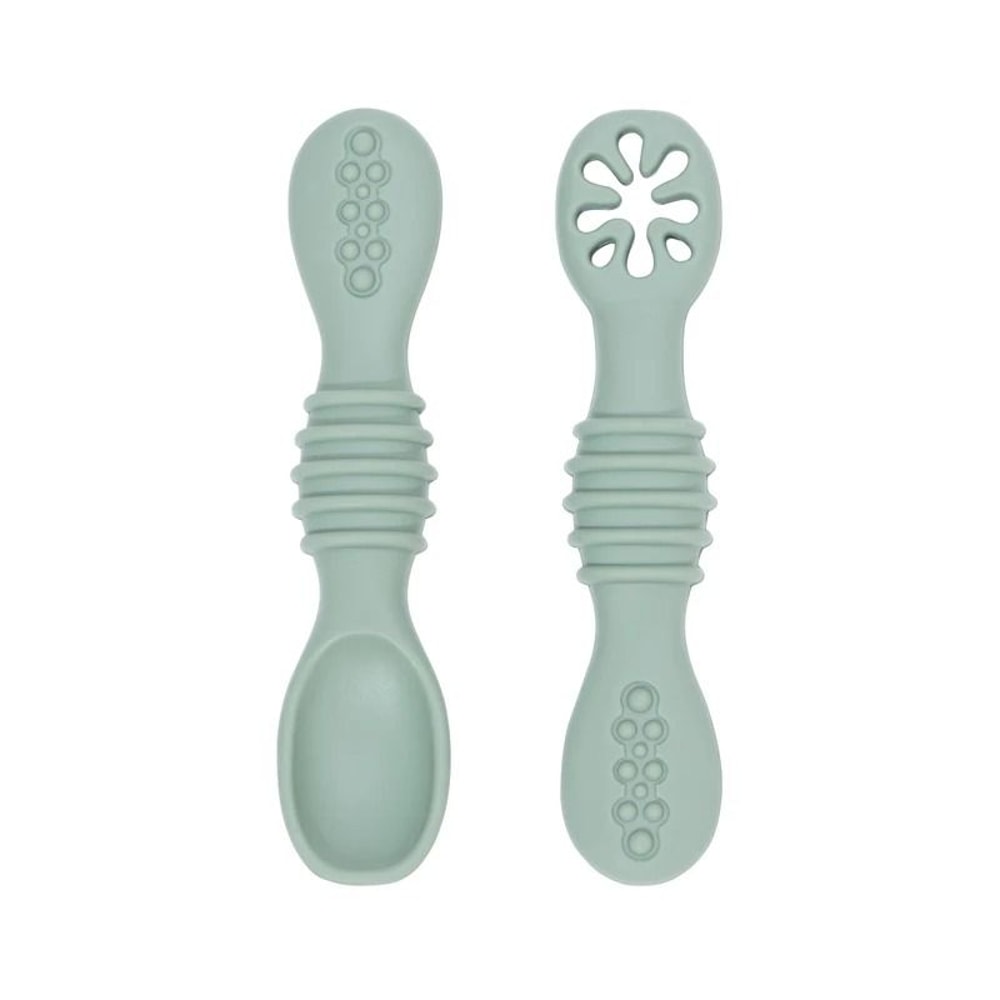 SoftTouch Silicone Baby Spoon Fork Set 7