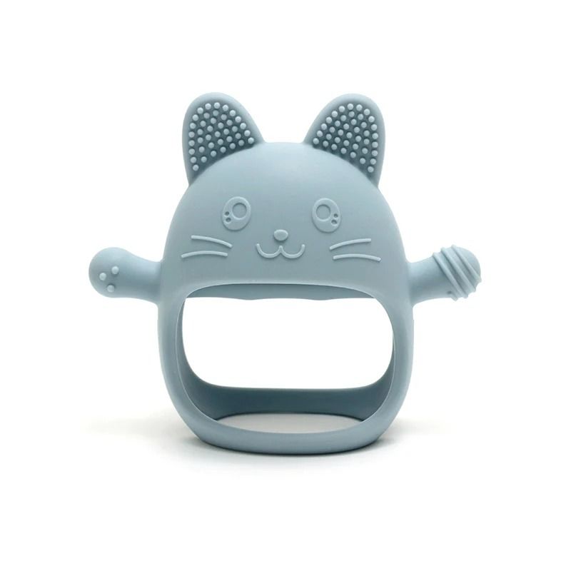 Cottontail Comfort Silicone Teething Mitten 0