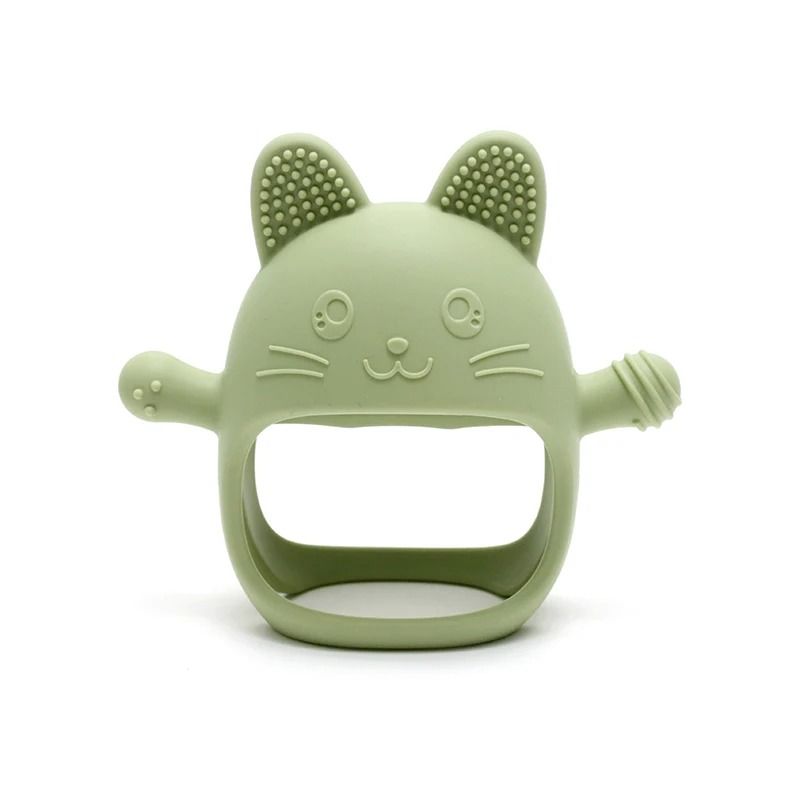 Cottontail Comfort Silicone Teething Mitten 6