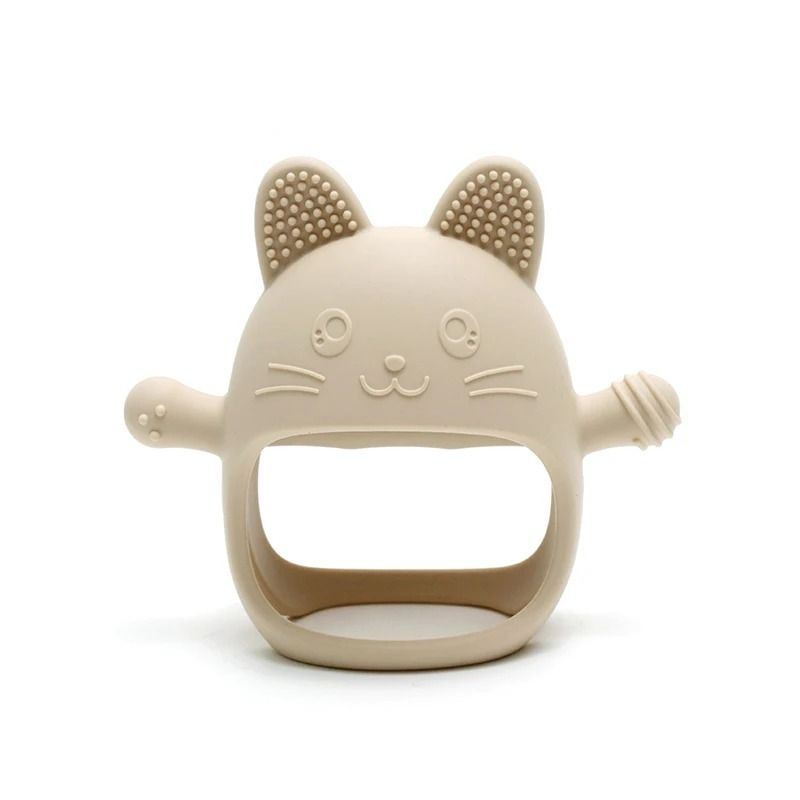 Cottontail Comfort Silicone Teething Mitten 7