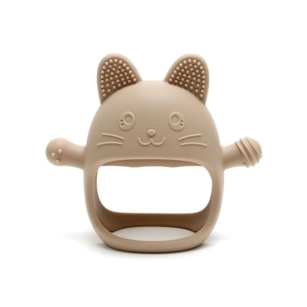 Cottontail Comfort Silicone Teething Mitten 8