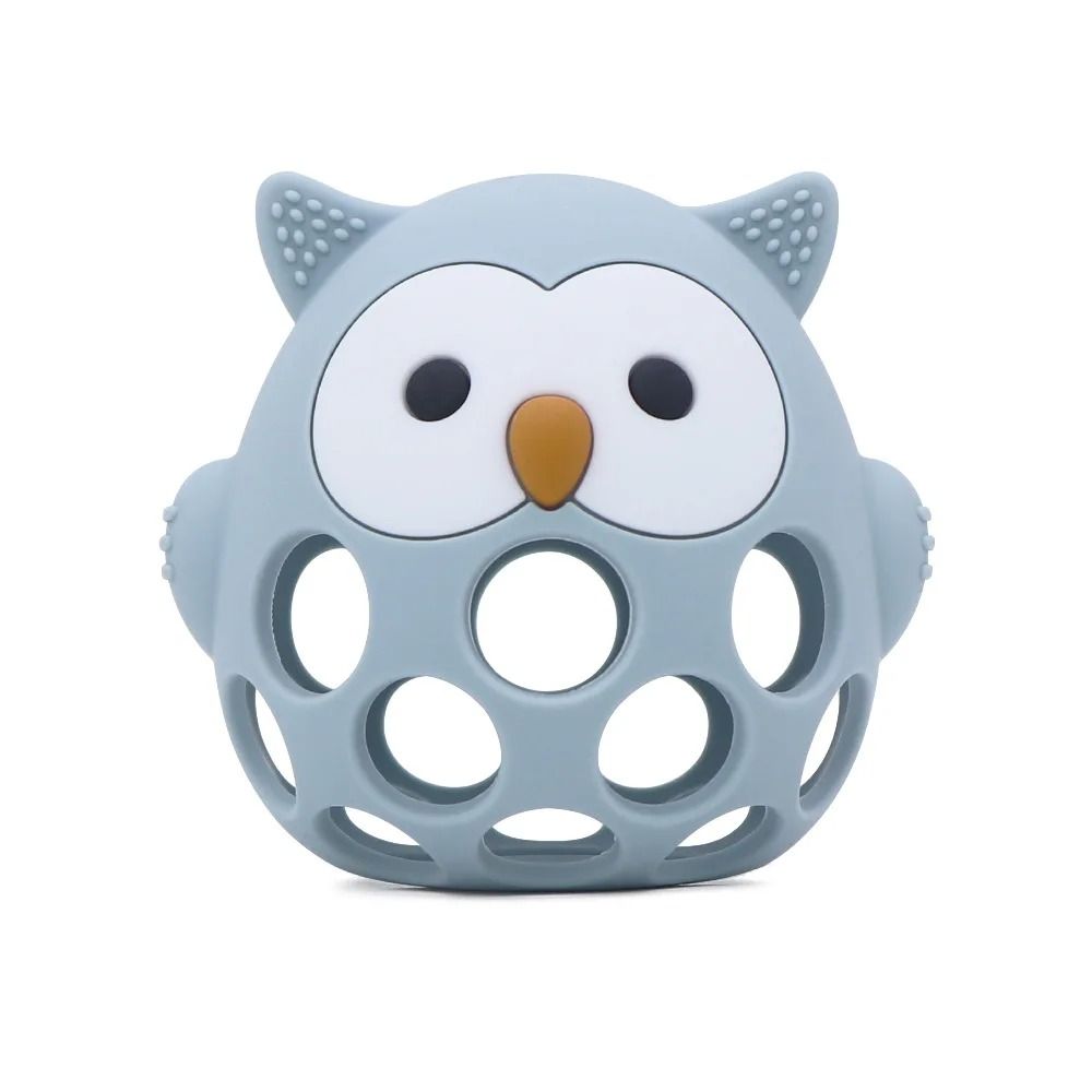 HootSoothe Silicone Owl Teething Mitten 12