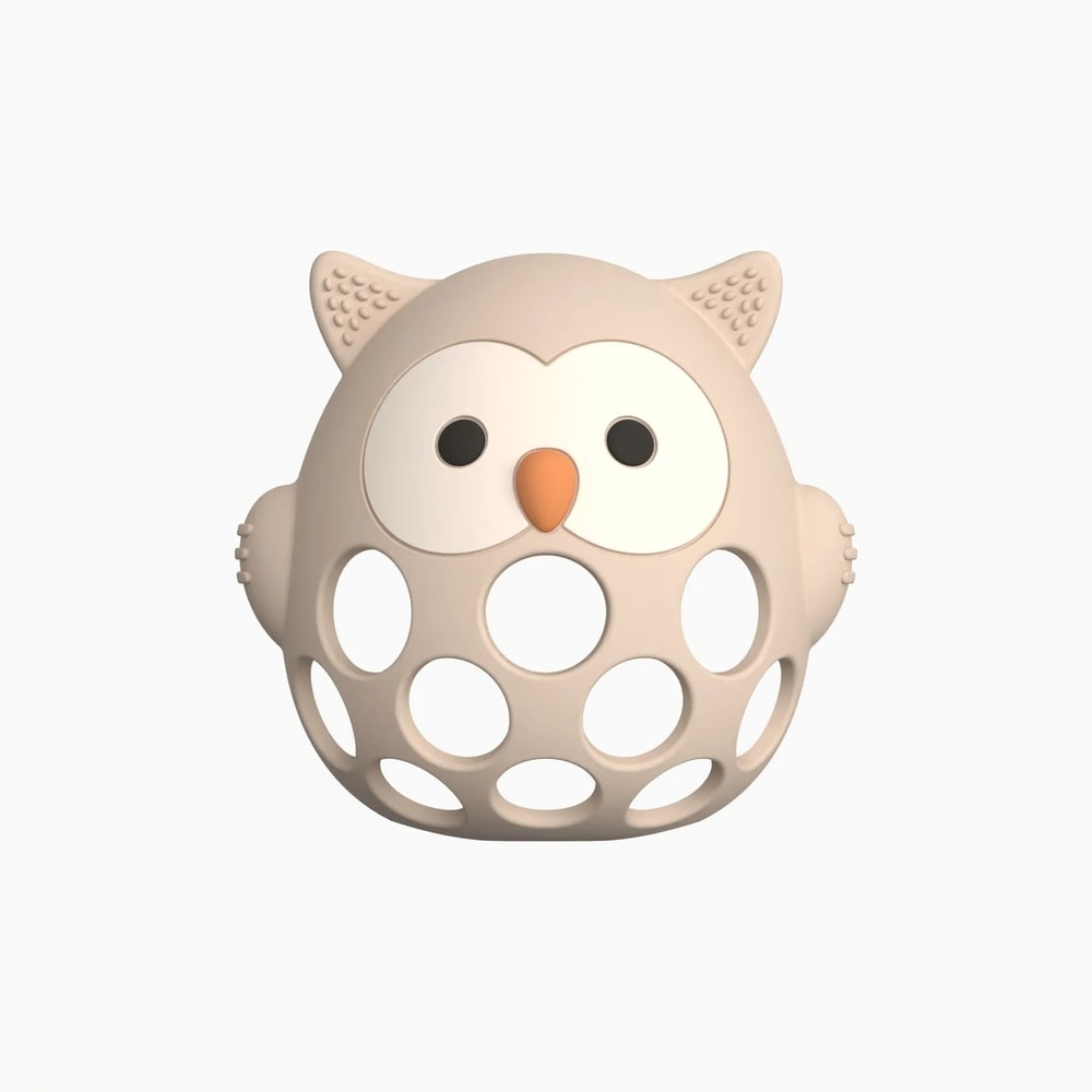 HootSoothe Silicone Owl Teething Mitten 6