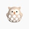 HootSoothe Silicone Owl Teething Mitten 6