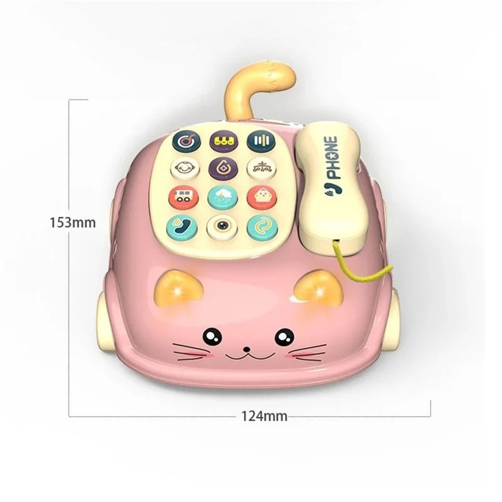 MeowTalk 3in1 Musical Learning Phone 5