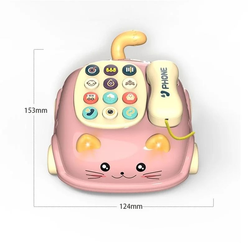 MeowTalk 3in1 Musical Learning Phone 5