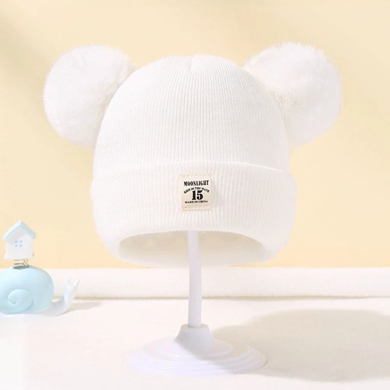 CloudSoft Knit Baby Pom Beanie 1