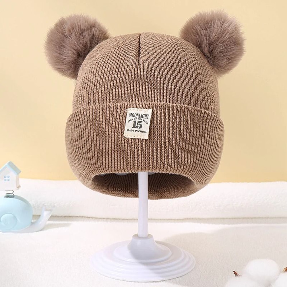 CloudSoft Knit Baby Pom Beanie 4