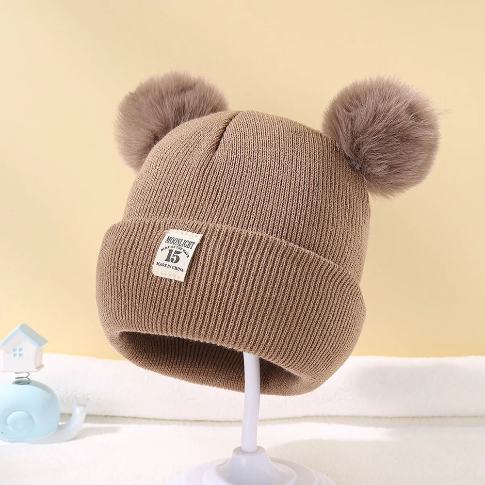 CloudSoft Knit Baby Pom Beanie 6