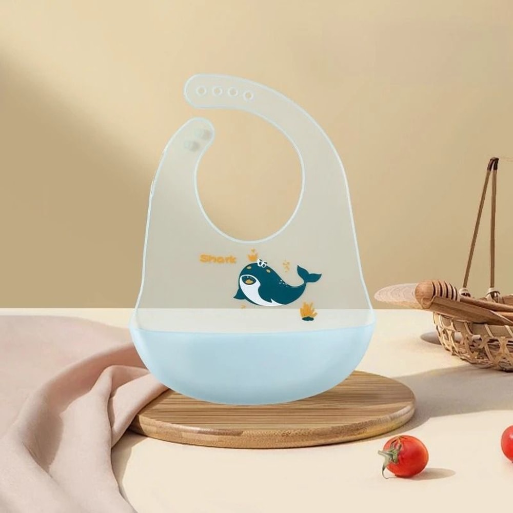CrumbsAway Waterproof Silicone Bib 8