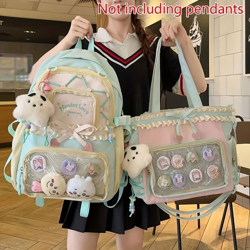 Monday Lucy TwoPiece Ita Bag Backpack Set 0