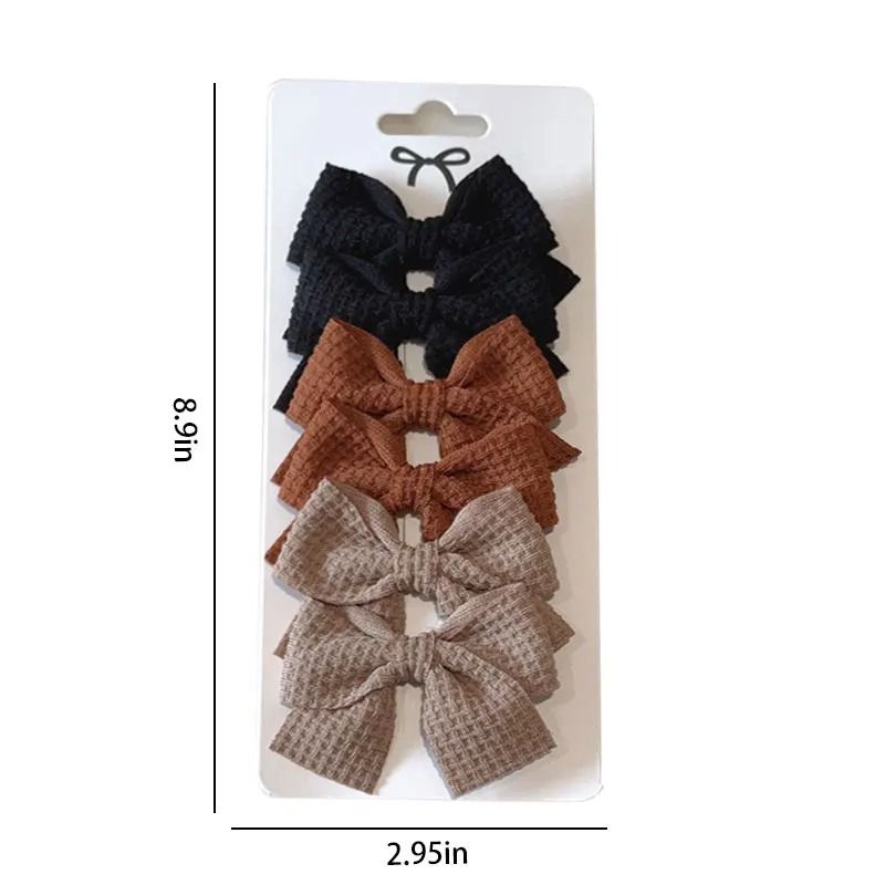 Sweet Gingham 6Piece Soft Bow Set 2