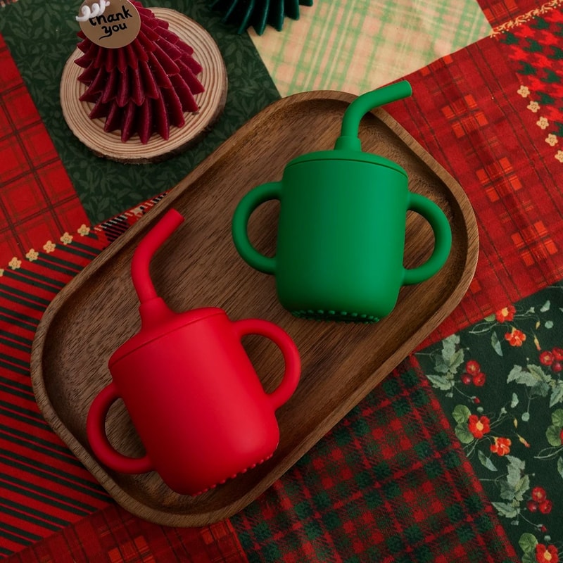 DualGrip Silicone Infant Training Cup 2