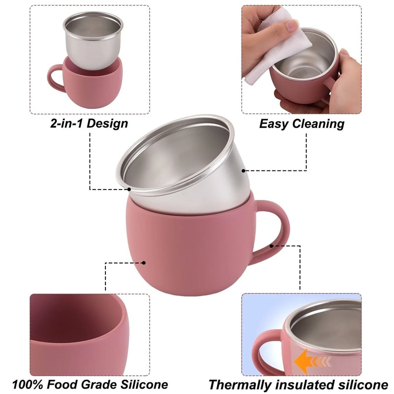 Insulated Shield Stainless Steel Training Cup 5