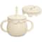 BloomSip 2in1 Silicone Snack Sippy Cup 8