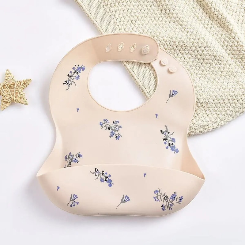 TidyTots UltraSoft Silicone Feeding Bib 7