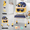 4in1 Foldable Reclining High Chair 11