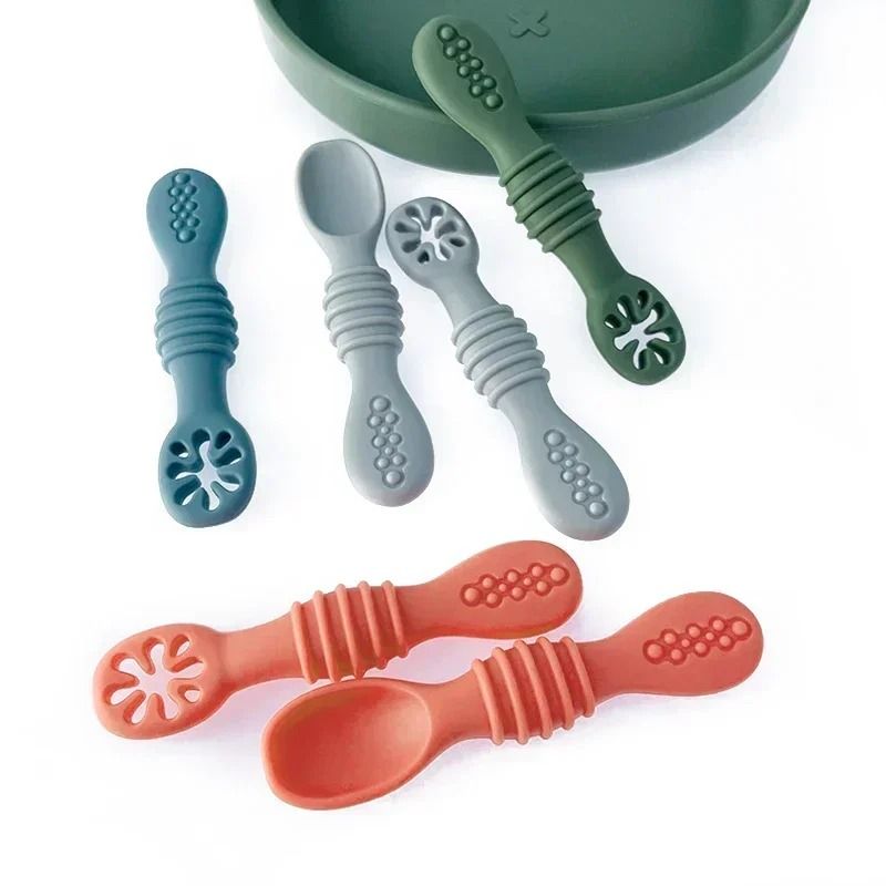 2PC Baby Learning Spoon Set 3