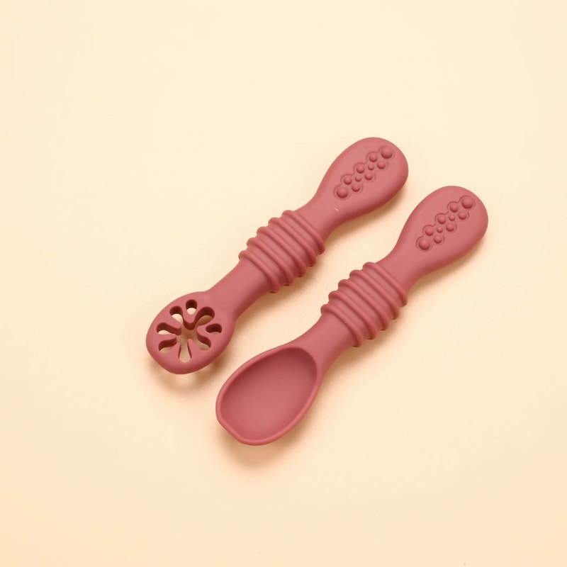 2PC Baby Learning Spoon Set 6