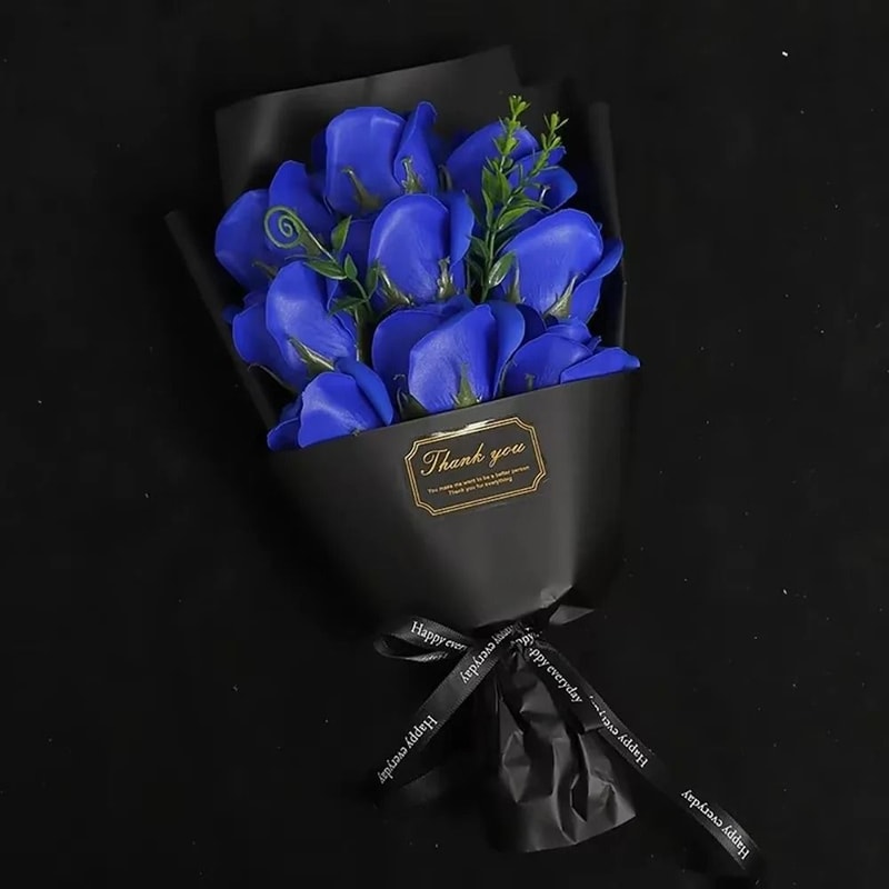 SilkTouch Scented Soap Rose Bouquet 10