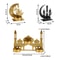 CrescentGlow Ramadan Metallic Candle Holder 5