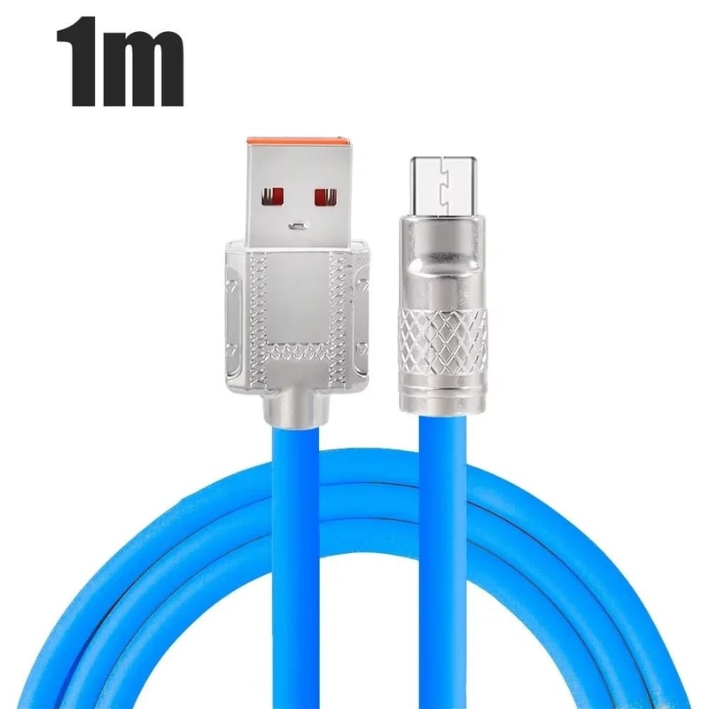 UltraSoft Liquid Silicone 120W Super Fast Charge Cable 5