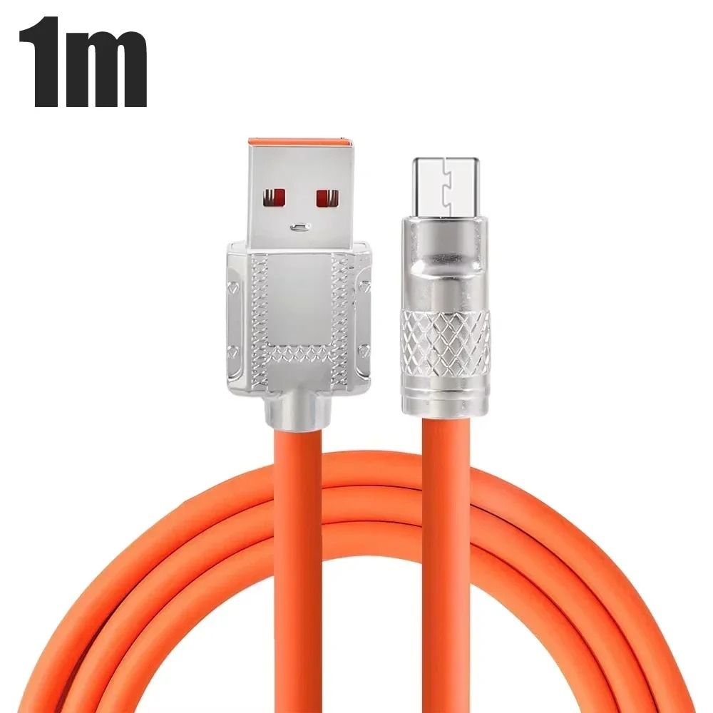 UltraSoft Liquid Silicone 120W Super Fast Charge Cable 6