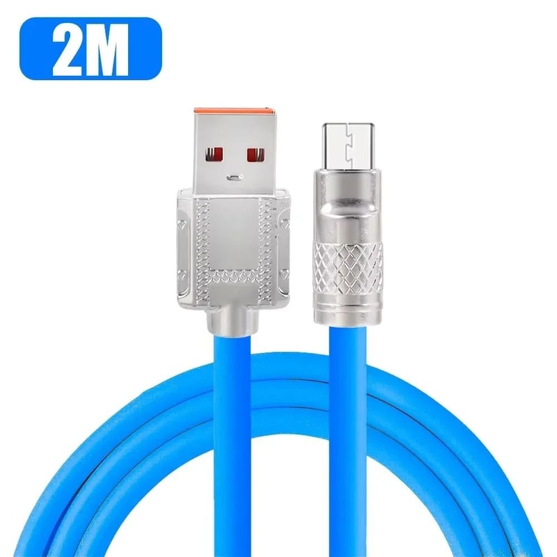 UltraSoft Liquid Silicone 120W Super Fast Charge Cable 7
