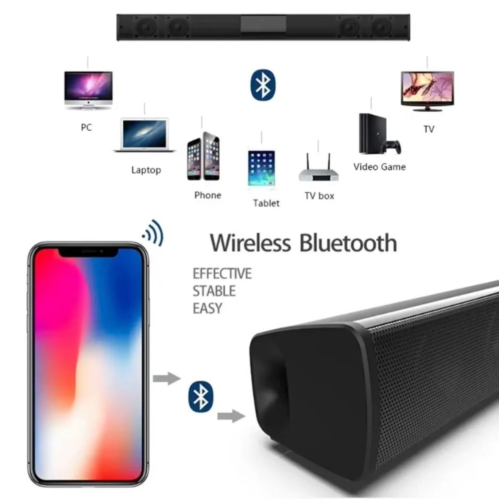 UltraSlim Bluetooth 53 Home Theater Soundbar 2