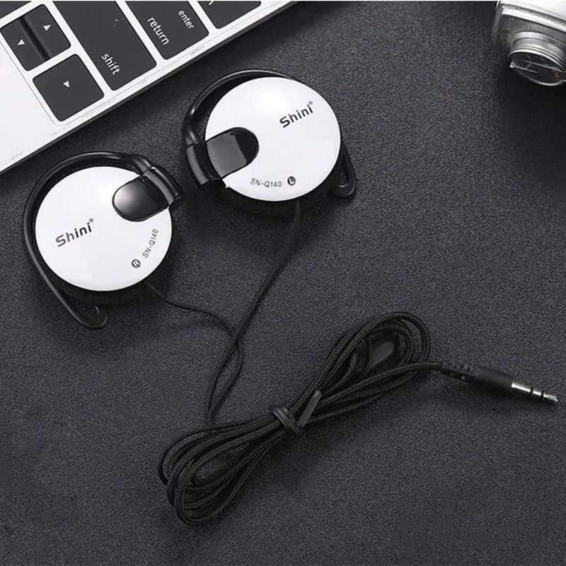 35mm Wired Sport Ear Hook Headphones 3