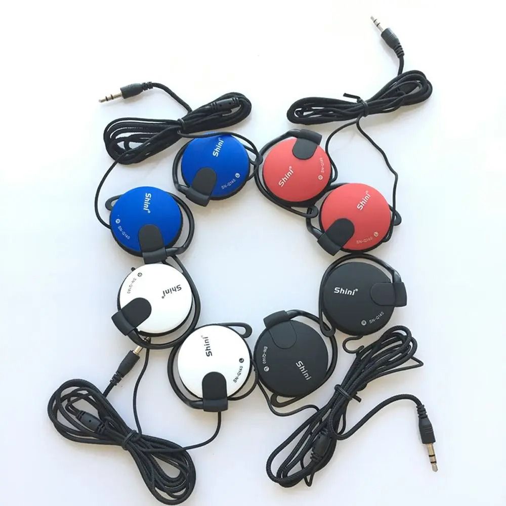 35mm Wired Sport Ear Hook Headphones 6