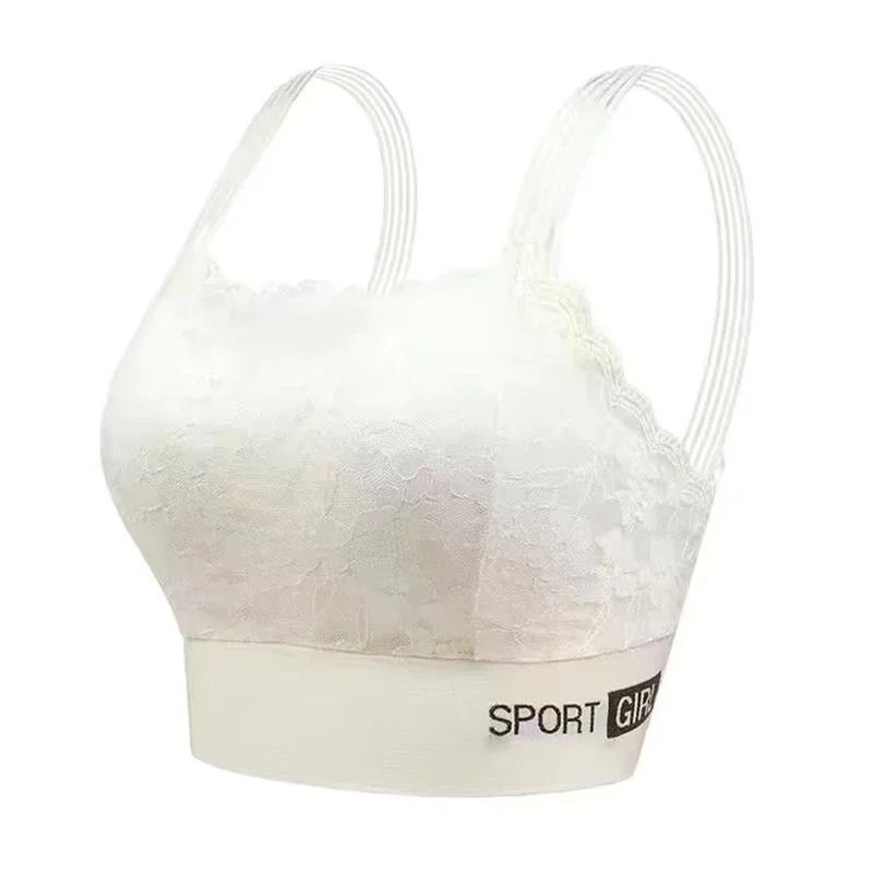 Seamless Lace Comfort Bra Sleep Vest 7