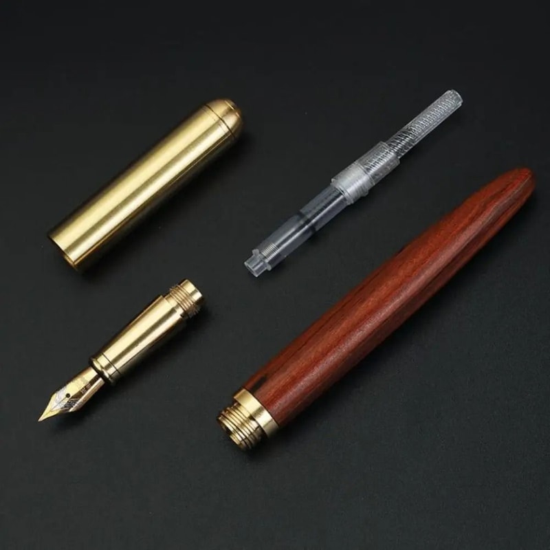 Handcrafted Natural Wood Business Fountain Pen 2