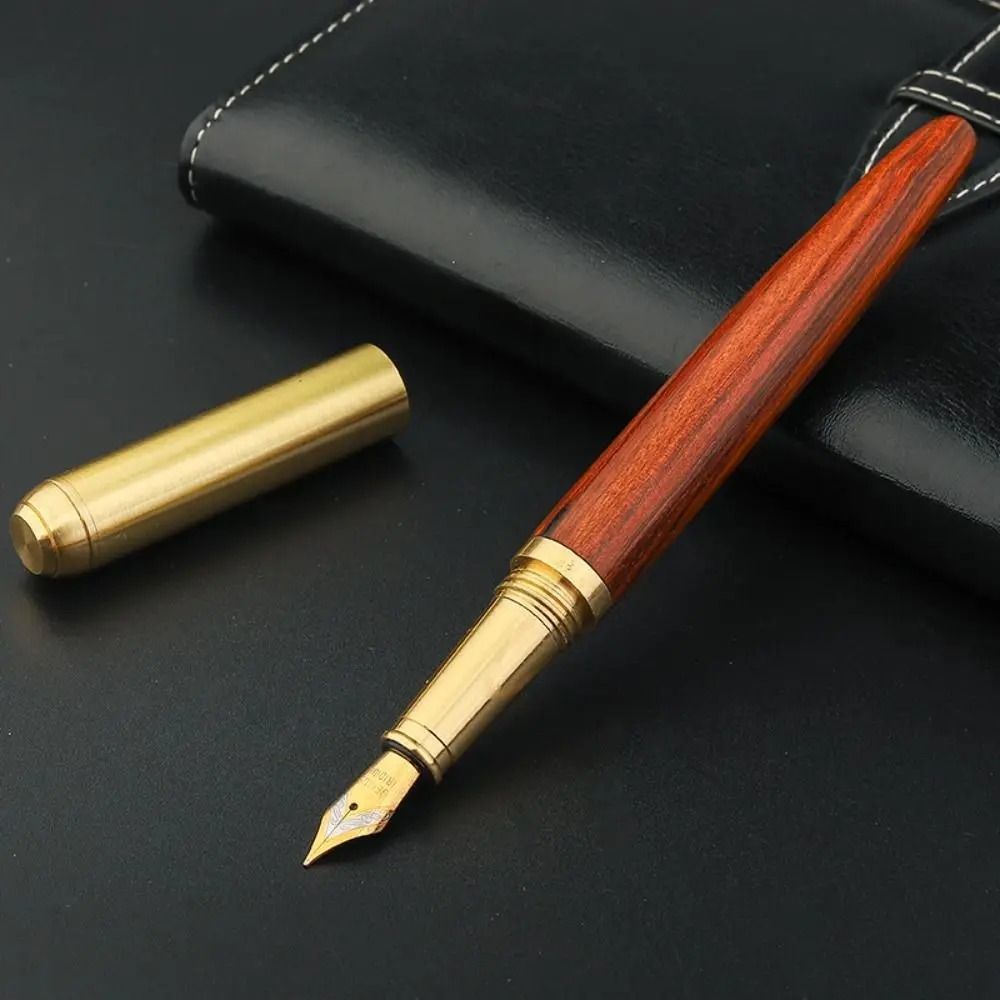Handcrafted Natural Wood Business Fountain Pen 6