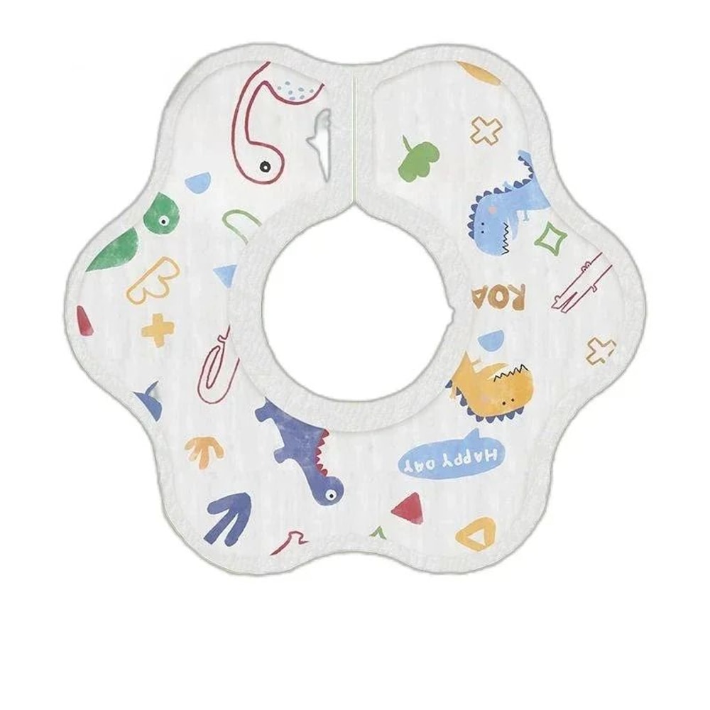 Disposable 360 Waterproof Baby Bibs 10Pack 4