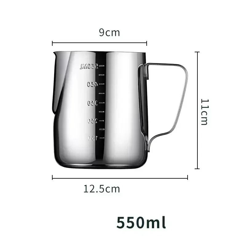 304 Stainless Steel Latte Art Pitcher 9