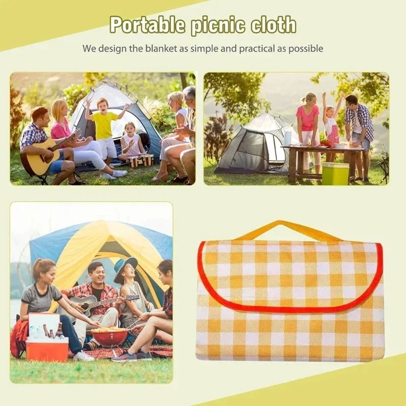 Portable Waterproof Folding Picnic Camping Mat 2