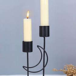 modern minimalist iron candlestick stand