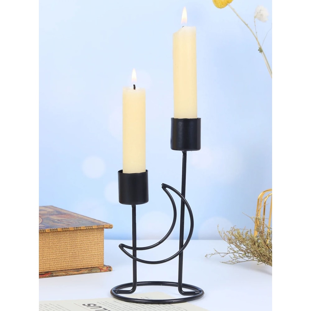 Modern Minimalist Iron Candlestick Stand 4