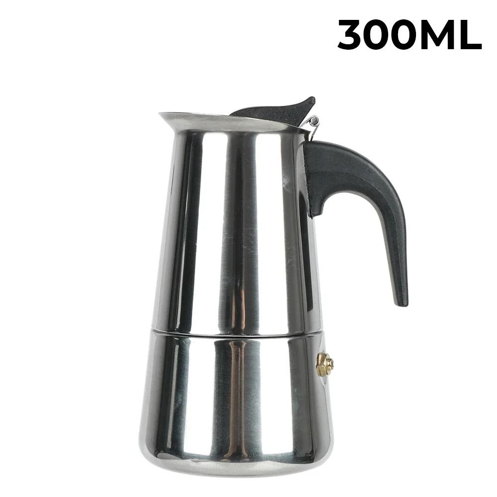 Stainless Steel Stovetop Moka Espresso Maker 9