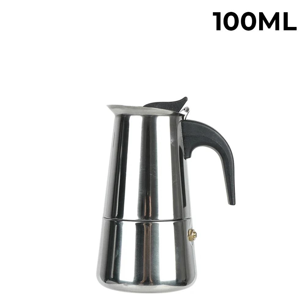 Stainless Steel Stovetop Moka Espresso Maker 7